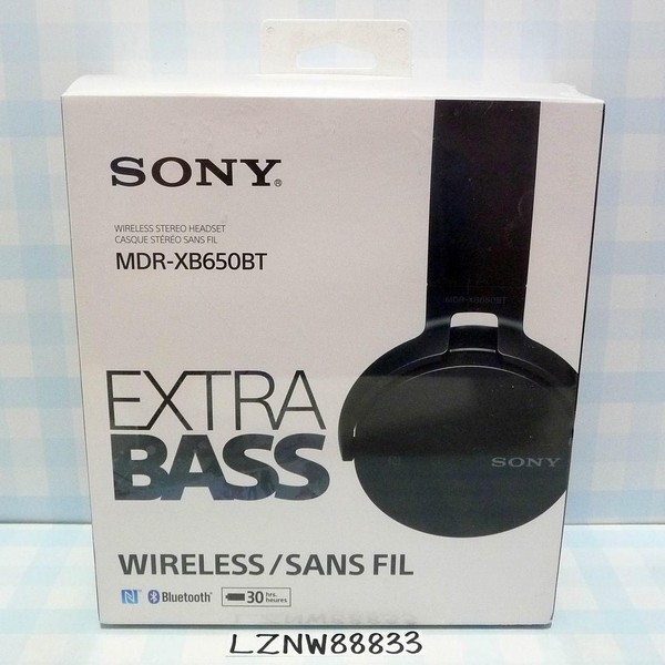Sony MDR-XB650BT Wireless Headphones - Black
