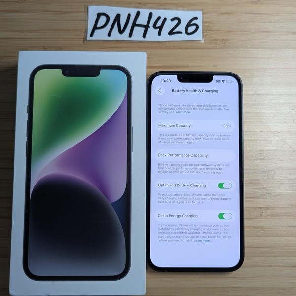 Apple iPhone 14 - Unlocked, 128 GB, Midnight, A2649