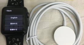 Good
													Apple Watch Series 3 38mm - Unlocked, Gray, A1860, Aluminum, photo 4 of 6