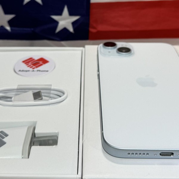 Apple iPhone 15 Plus - Unlocked, 128 GB, Blue, A2847
