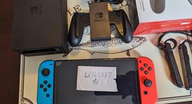 Good
													Nintendo Switch - OLED - Red & Blue, 64 GB, photo 1 of 11
