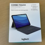 Used Logitech Combo Touch for iPad Pro - Gray, M4 11 inch