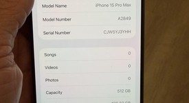 Mint
													Apple iPhone 15 Pro Max - Unlocked, Natural, 512 GB, A2849, photo 2 of 10