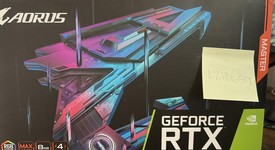 Used
													Gigabyte GeForce RTX 3070 Ti - GV-N307TAORUS M-8GD, Aorus Master, photo 5 of 7
