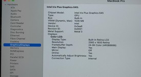 Good
													MacBook Pro 2019 - 13" - I5, Silver, 256 GB, 8 GB, photo 5 of 9