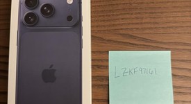 New
													Apple iPhone 17 Pro - Unlocked, Deep Blue, 256 GB, A3256, photo 1 of 4