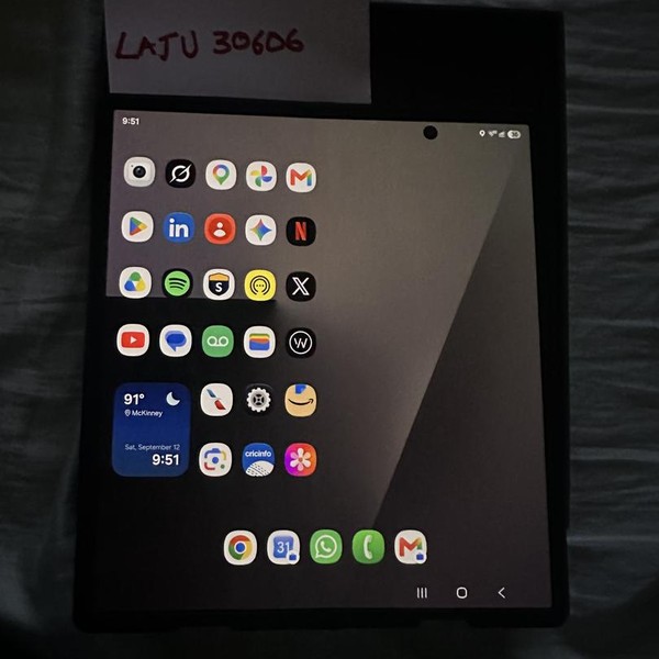 Samsung Galaxy Z Fold7 - Unlocked, 512 GB, Jetblack, 12 GB, SM-F966U1