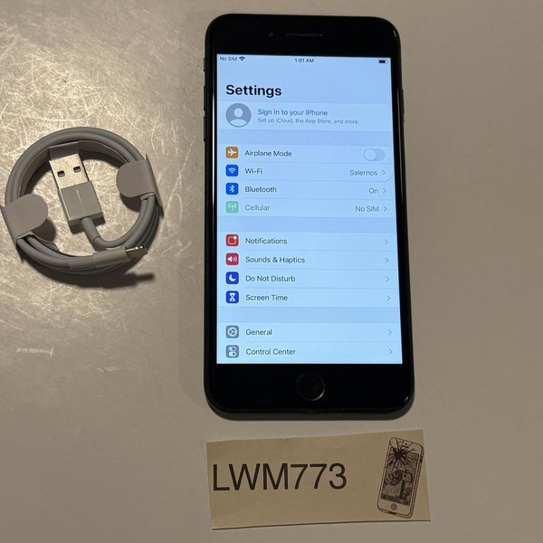 Apple iPhone 7 Plus - Unlocked, 128 GB, Black, A1661