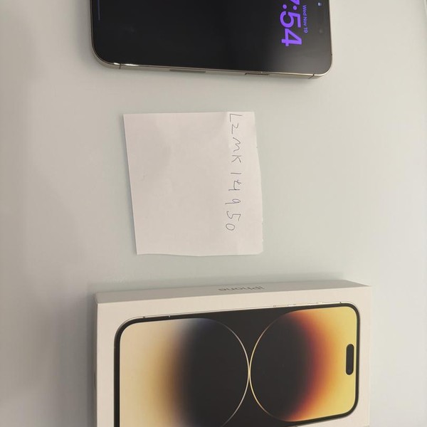 Apple iPhone 14 Pro Max - Unlocked, 128 GB, Gold, A2651