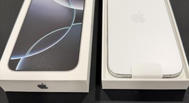Good
													Apple iPhone 16 Pro Max - Unlocked, White, 256 GB, A3084, photo 2 of 13