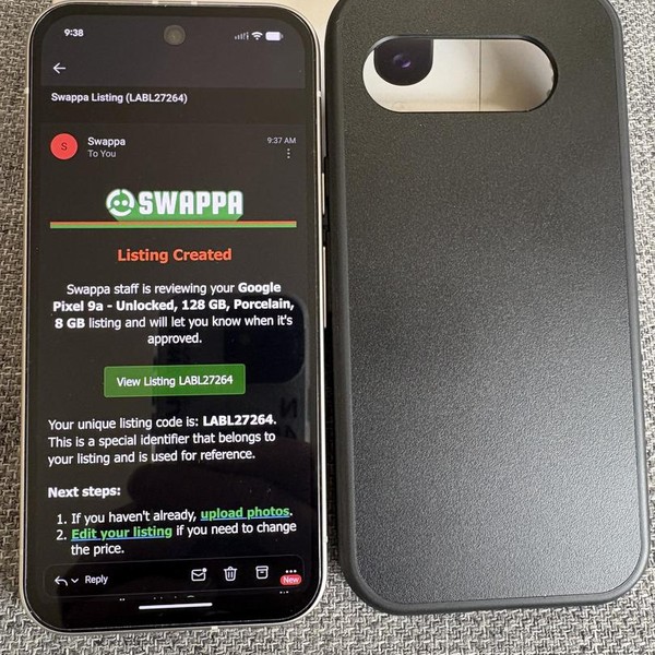 Google Pixel 9a - Unlocked, 128 GB, Porcelain, 8 GB