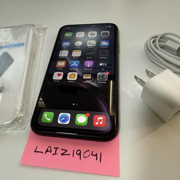 Apple iPhone Xr - Unlocked, 64 GB, Black, A1984