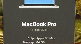 Mint
													MacBook Pro 2021 - 14" - Apple M1 Max, Silver, 1 TB, 64 GB, photo 1 of 17