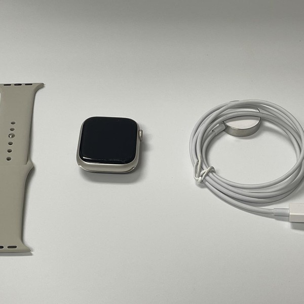 Apple Watch Series 9 45mm - Unlocked, Starlight, A2984 - Cellular, Aluminum