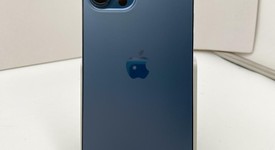 Fair
													Apple iPhone 12 Pro Max - Unlocked, Pacific Blue, 128 GB, A2342, photo 3 of 8
