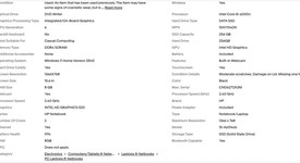 Fair
													HP Laptop, photo 1 of 18