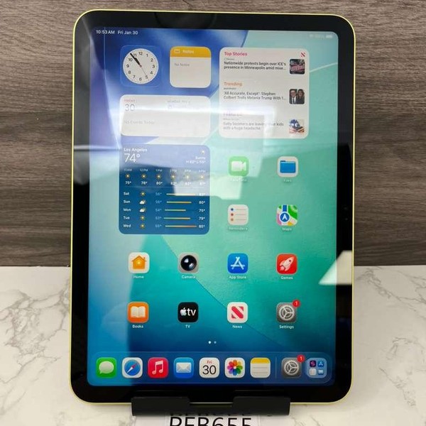 Apple iPad 11th Gen - Wi-Fi, Yellow, 128 GB, A3354