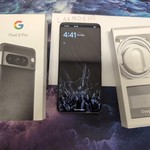 Good Google Pixel 8 Pro - T-Mobile, Obsidian, 128 GB, 12 GB, G1MNW, mmWave 5G