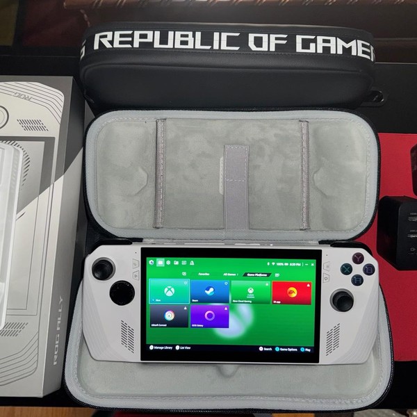 Asus ROG Ally 7 inch - 512 GB, White, 16 GB, AMD Ryzen Z1 Extreme, Ryzen Z1 Extreme