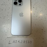 Good Apple iPhone 15 Pro Max - Unlocked, 256 GB, White, A2849