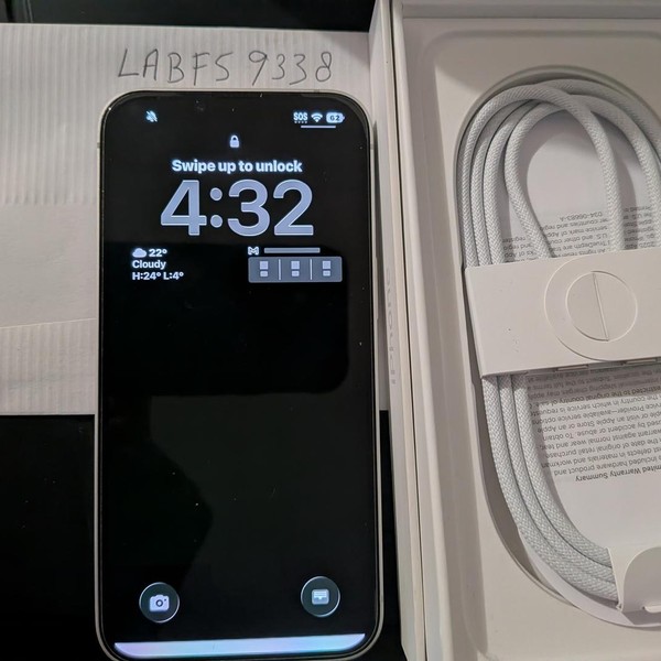 Apple iPhone 16e - T-Mobile, 128 GB, White, A3212