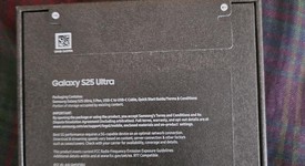 New
													Samsung Galaxy S25 Ultra - Unlocked, Jetblack, 256 GB, 12 GB, SM-S938U1, photo 2 of 4