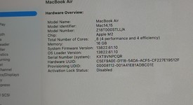 Good
													MacBook Air 2023 (M2) - 15" - Apple M2, Midnight, 512 GB, 16 GB, photo 4 of 9