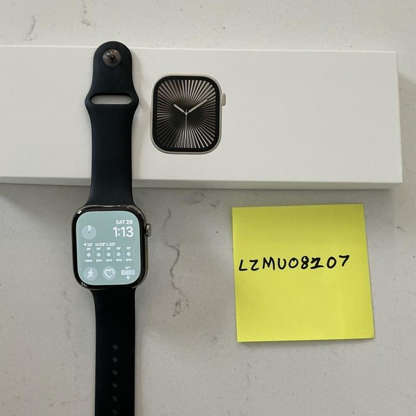 Apple Watch Series 10 46mm - Unlocked, Natural, A3003 - Cellular, Titanium