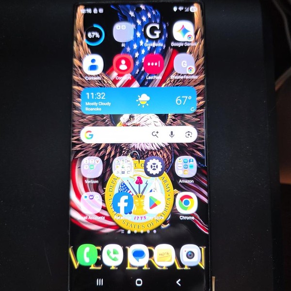 Samsung Galaxy S22 Ultra - Verizon, 128 GB, Black, 8 GB, SM-S908U