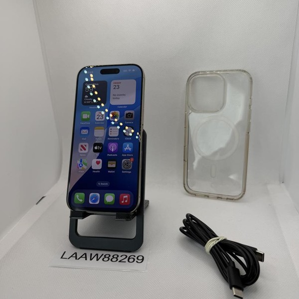 Apple iPhone 16 Pro - Unlocked, 128 GB, Natural, A3083