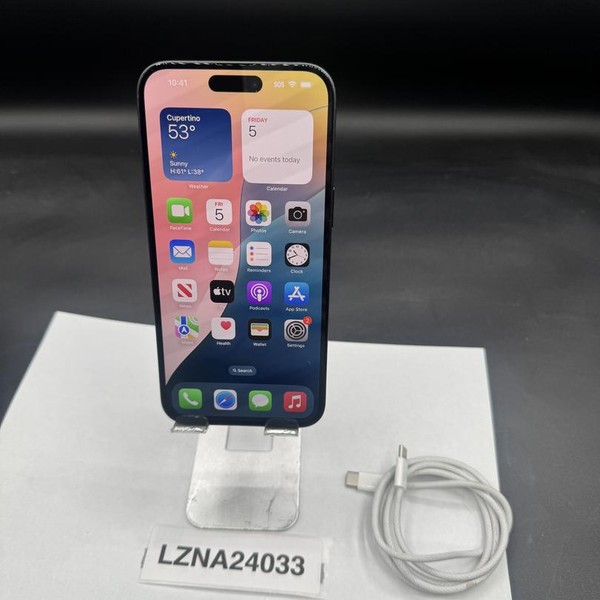 Apple iPhone 16 Plus - Unlocked, 128 GB, Black, A3082