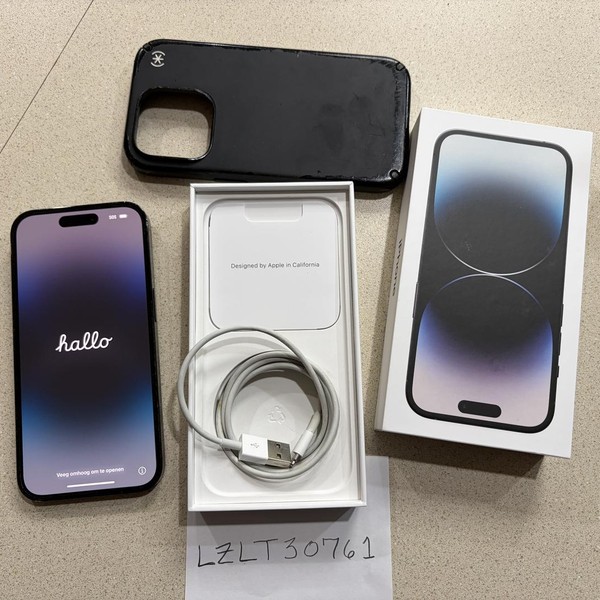 Apple iPhone 14 Pro - AT&T, 128 GB, Black, A2650