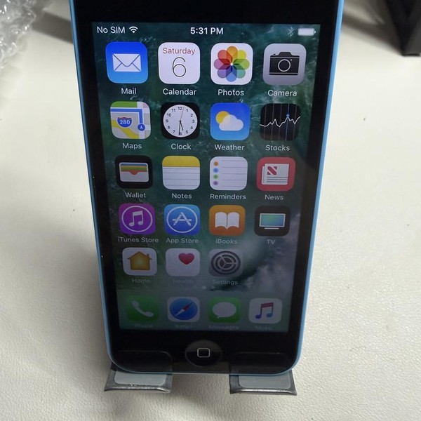 Apple iPhone 5C - Unlocked, 8 GB, Blue, A1532, GSM