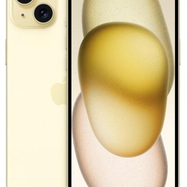 Apple iPhone 15 - Unlocked, 256 GB, Yellow, A2846