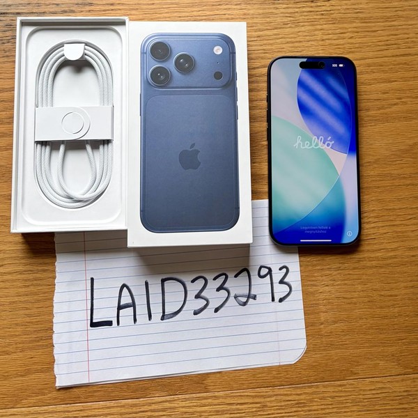 Apple iPhone 17 Pro - Unlocked, 512 GB, Deep Blue, A3256