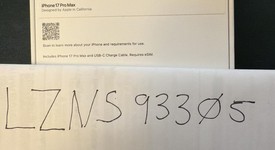 New
													Apple iPhone 17 Pro Max - Unlocked, Silver, 256 GB, A3257, photo 3 of 3