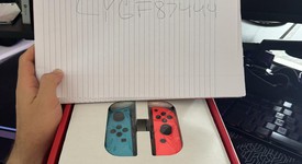 New
													Nintendo Switch - Red & Blue, 32 GB, photo 3 of 3