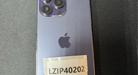 Good
													Apple iPhone 14 Pro Max - Unlocked Non-US, Purple, 256 GB, A2894, photo 1 of 6