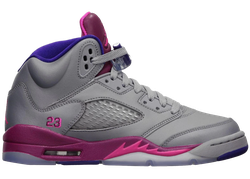 Jordan 5 Retro Cement Grey Pink (GS) for sale