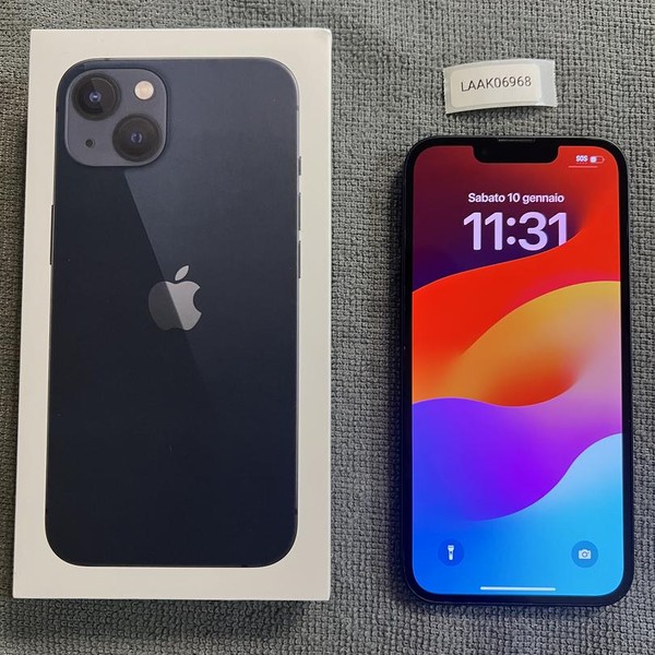 Apple iPhone 13 - Unlocked, 128 GB, Midnight, A2482