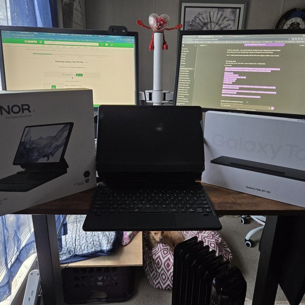 Samsung Galaxy Tab S9 Plus - Verizon, Graphite, 256 GB, 12 GB, SM-X818U