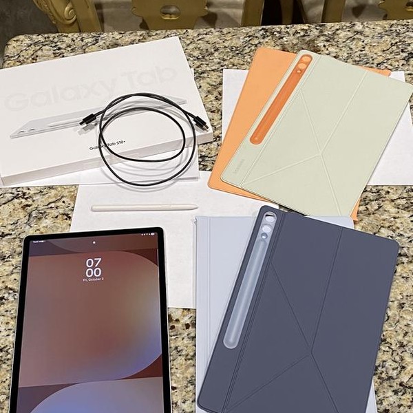 Samsung Galaxy Tab S10 Plus - Wi-Fi, Platinum Silver, 512 GB, 12 GB, SM-X820