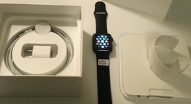 Mint
													Apple Watch Series 3 42mm - Unlocked, Black, A1861, Stainless, photo 1 of 6