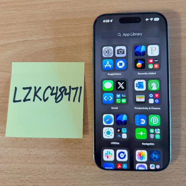 Apple iPhone 16 Pro - Verizon, 256 GB, Natural, A3083