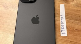 Fair
													Apple iPhone 15 - Unlocked, Black, 256 GB, A2846, photo 1 of 11