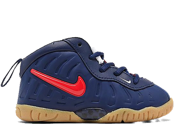 Nike Air Foamposite Pro Blue Void University Red (TD) for sale