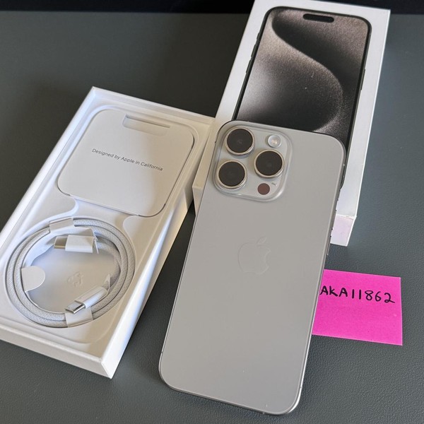 Apple iPhone 15 Pro - Unlocked, 512 GB, Natural, A2848