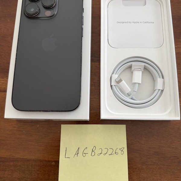 Apple iPhone 14 Pro - Unlocked, 128 GB, Black, A2650