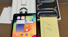 Mint
													Apple iPad Pro 11" (M4) 2024 - Wi-Fi, Black, 256 GB, 8 GB, A2836, Standard Glass, photo 1 of 7