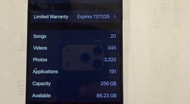 Good
													Apple iPhone 16 Pro - Verizon, Black, 256 GB, A3083, photo 3 of 3